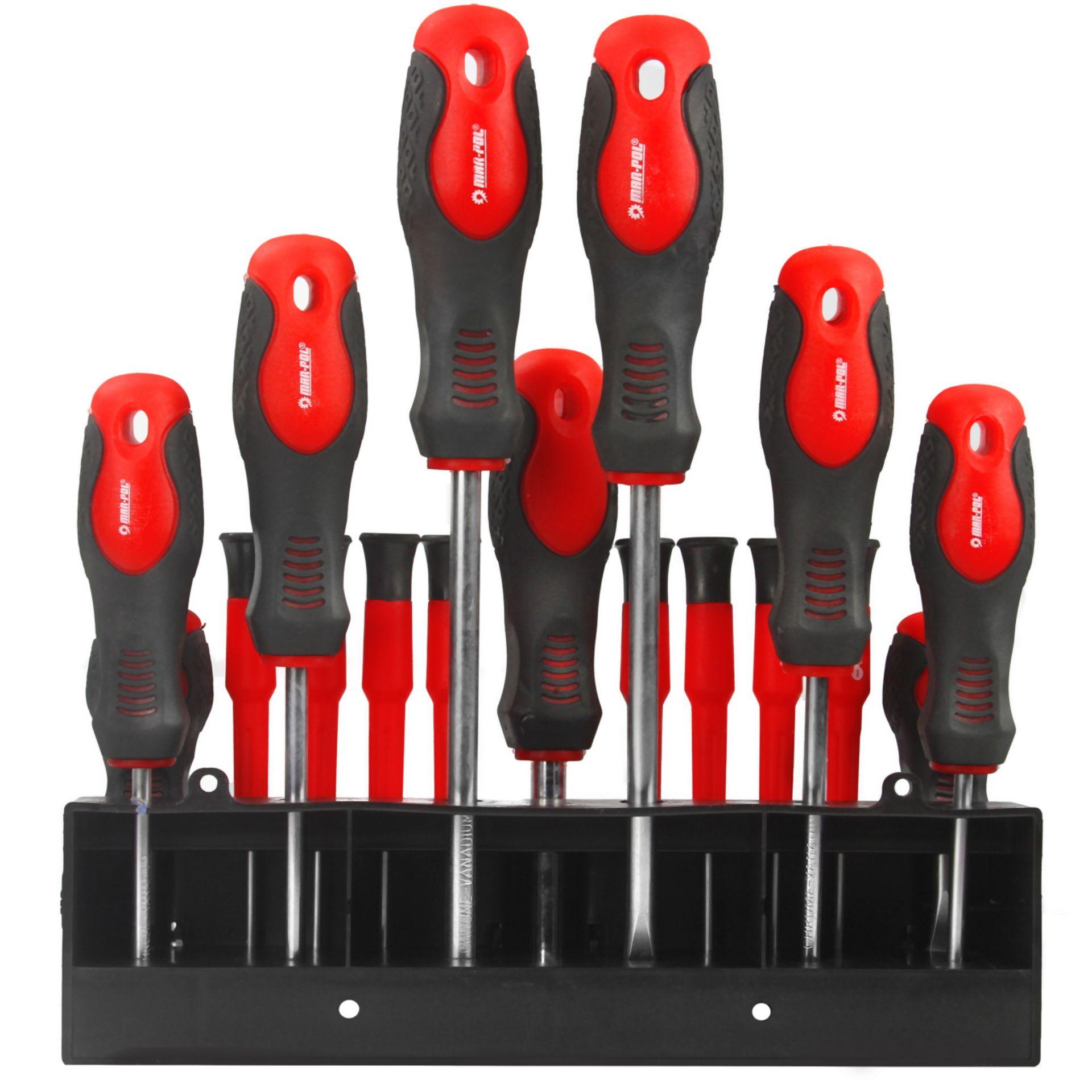 Set Surubelnite magnetizate 36 piese Chrome Vanadium , Set surubelnite drepte stea de precizie si biti - Bjc tools