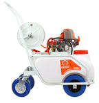 Atomizor pe benzina 50 litri cu carucior si furtun lung pe rola, Pulverizator substanțe, motostropitoare - Bjc tools