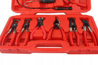 Trusa clesti coliere furtunuri de apa coliere turbo 9 piese - Bjc tools