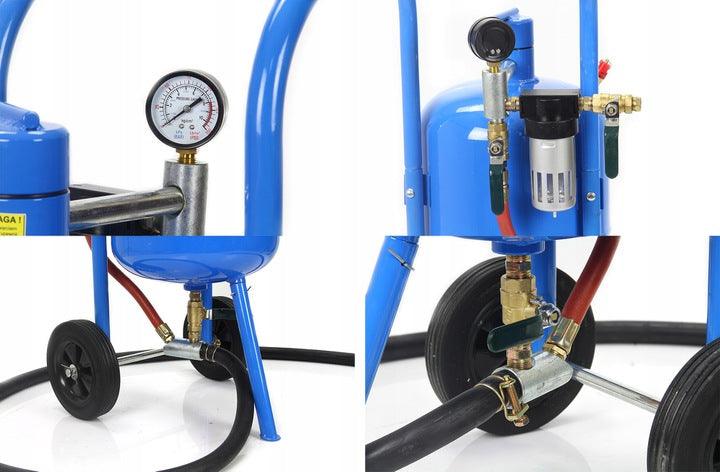 Aparat de sablat 19 litri profesional. - Bjc tools