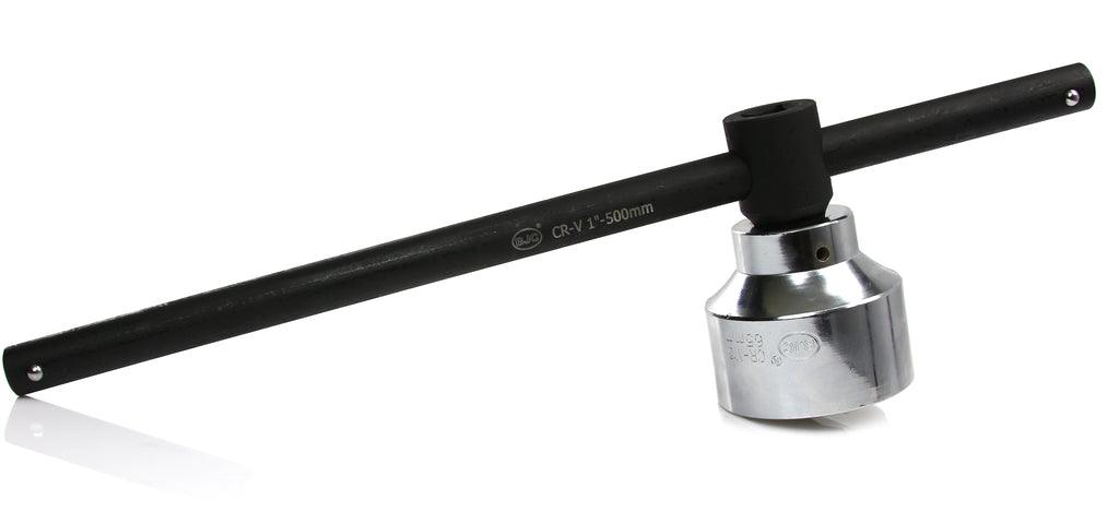 Antrenor tip "T" 1" de forță glisant cu pătrat de 1" - Bjc tools