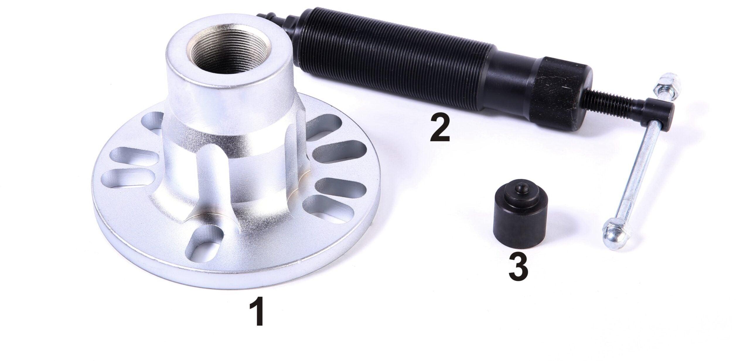 Presa tambur cu piston hidraulic, presa tamburi, extractor tamburi, presa butuc - Bjc tools Imagine principală a produsului