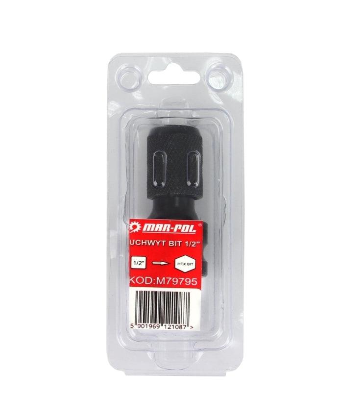 Adaptor 1/2" - Bit Hexagon - Suport Bit 1/2" pe Bit Hex - Bjc tools