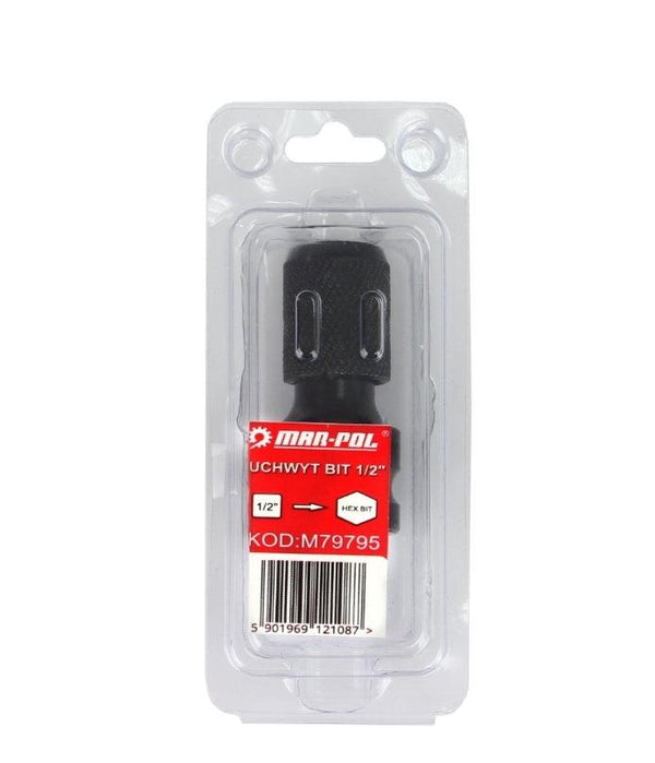 Adaptor 1/2" - Bit Hexagon - Suport Bit 1/2" pe Bit Hex - Bjc tools