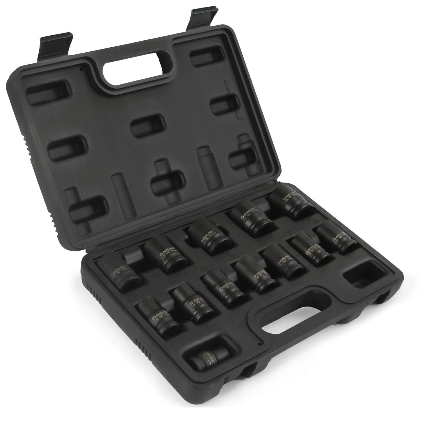 Trusa chei tubulare impact 1/2" scurte 10-24mm 13 piese - Bjc tools