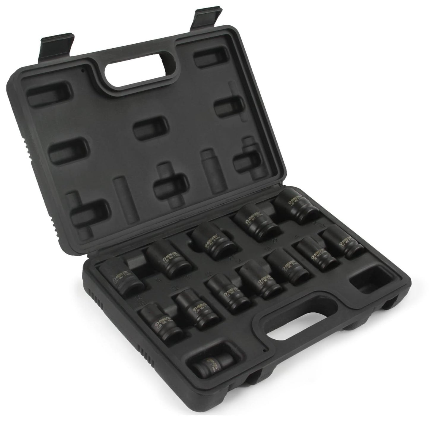 Trusa chei tubulare impact 1/2" scurte 10-24mm 13 piese - Bjc tools