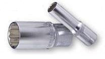 Cheie tubulara lunga 10 mm 12 laturi 1/4 Chrome Vanadium