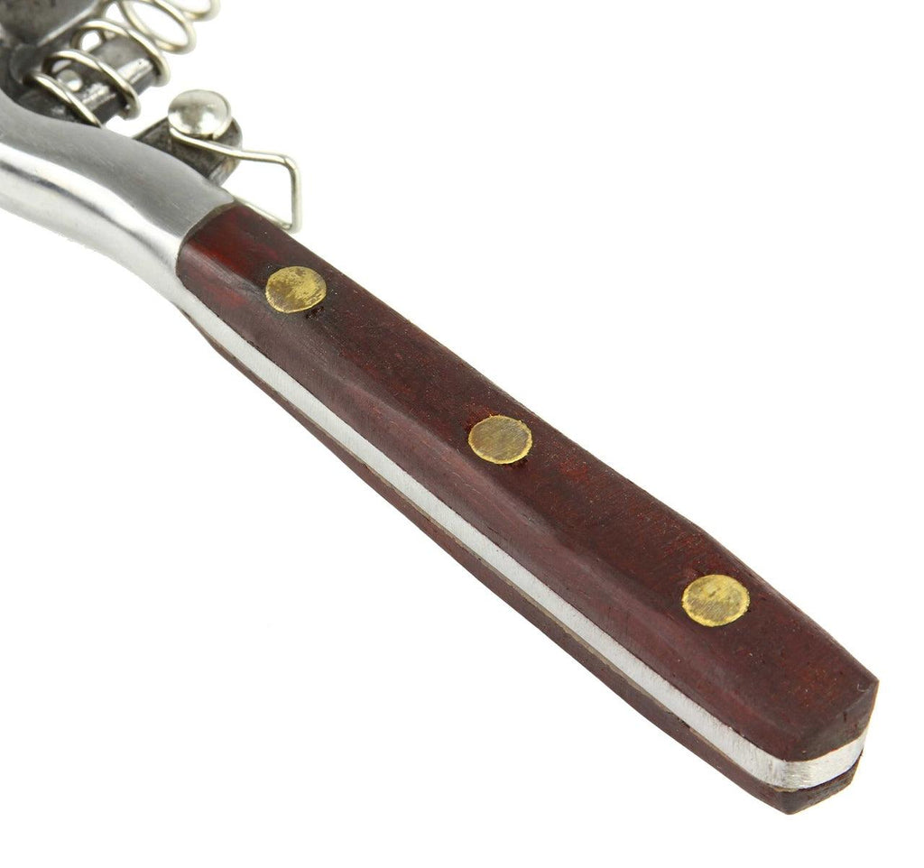 Foarfeca pentru vie,foarfeca vie cu arc si maner lemn 200mm - Bjc tools