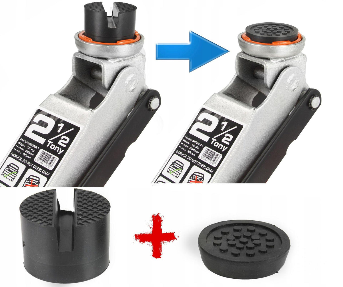 Cric hidraulic profesional crocodil 2.5 tone profil scazut cheie roti si valiza - Bjc tools