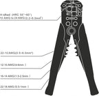 Set cleste multifunctional de sertizat, de taiat, de decablat cu accesorii incluse - Bjc tools