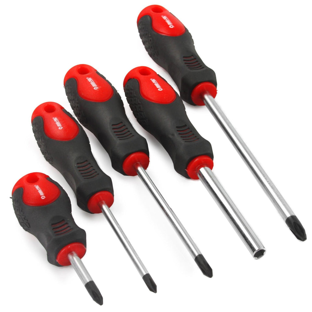 Set Surubelnite magnetizate 36 piese Chrome Vanadium , Set surubelnite drepte stea de precizie si biti - Bjc tools