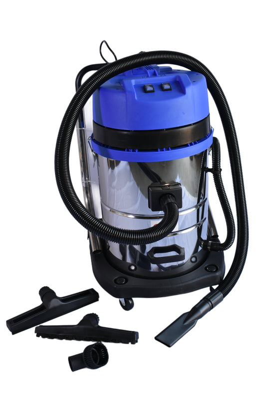 Aspirator industrial 70 Litri 2 motoare umed/uscat 2800W