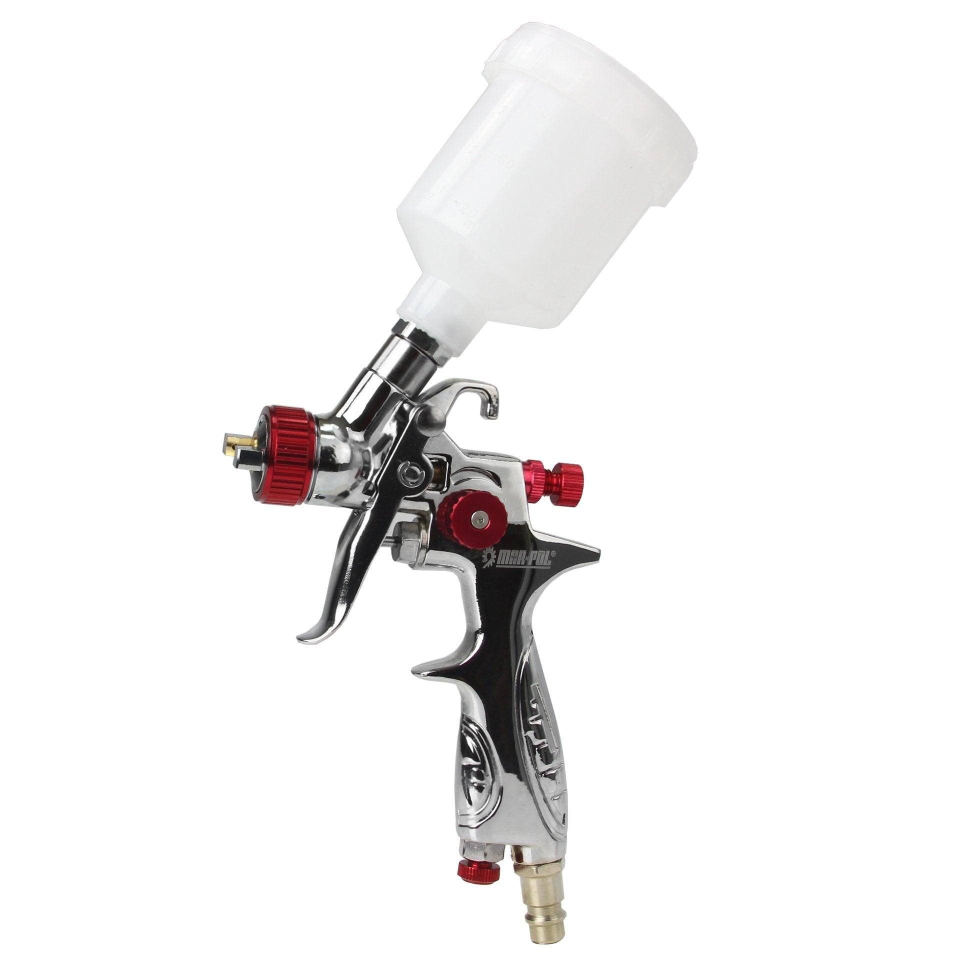 Pistol de vopsit duza 0.8mm Chrome Mini - Bjc tools