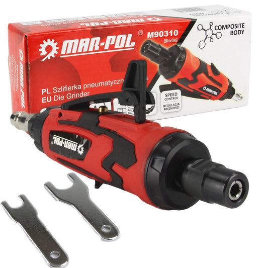 Polizor Biax Pneumatic drept 6mm Compozit 25000rpm - Bjc tools