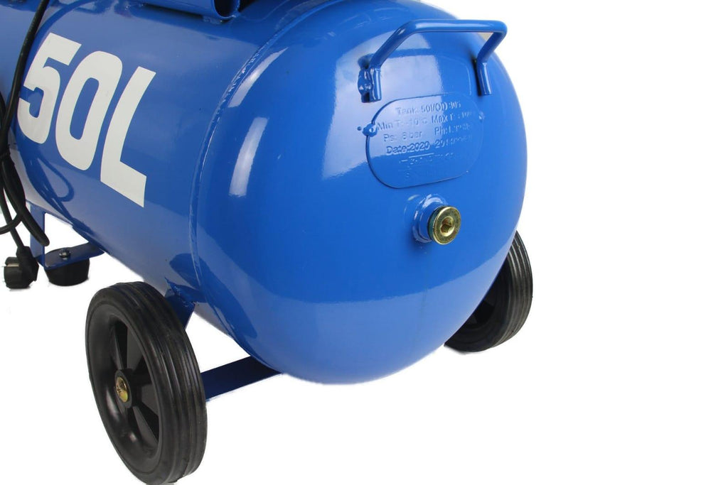 Compresor aer comprimat 50 litri 2 pistoane 390L/min 8 bari - Bjc tools