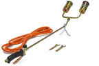 Arzator gaz cu 2 duze si furtun 3m - Bjc tools