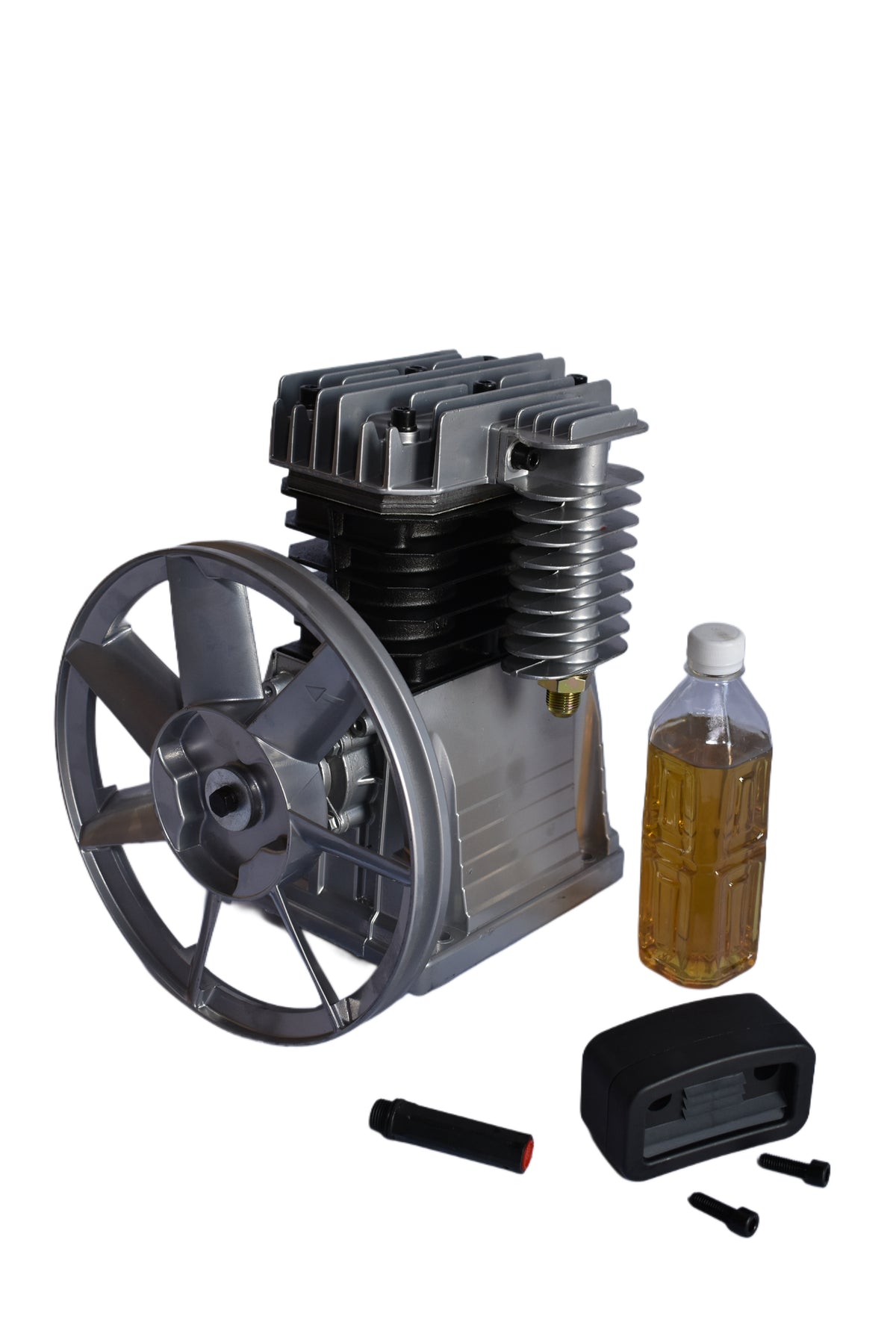 Cap pompe pt compresor aer comprimat 2.2 kw 8 bari 400L/min, Cap Compresor Aer 2 Pistoane Z-2065