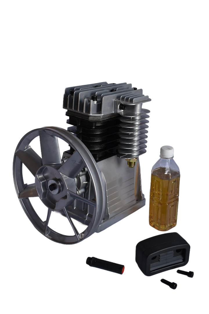 Cap pompe pt compresor aer comprimat 2.2 kw 8 bari 400L/min, Cap Compresor Aer 2 Pistoane Z-2065