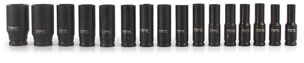 Trusa chei tubulare de impact 10-32mm 16 piese - Bjc tools