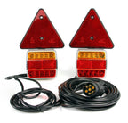 Set lampi LED magnetice pentru remorca,SET LAMPĂ MAGNET + TRIUNGHI/2-PACK! - Bjc tools