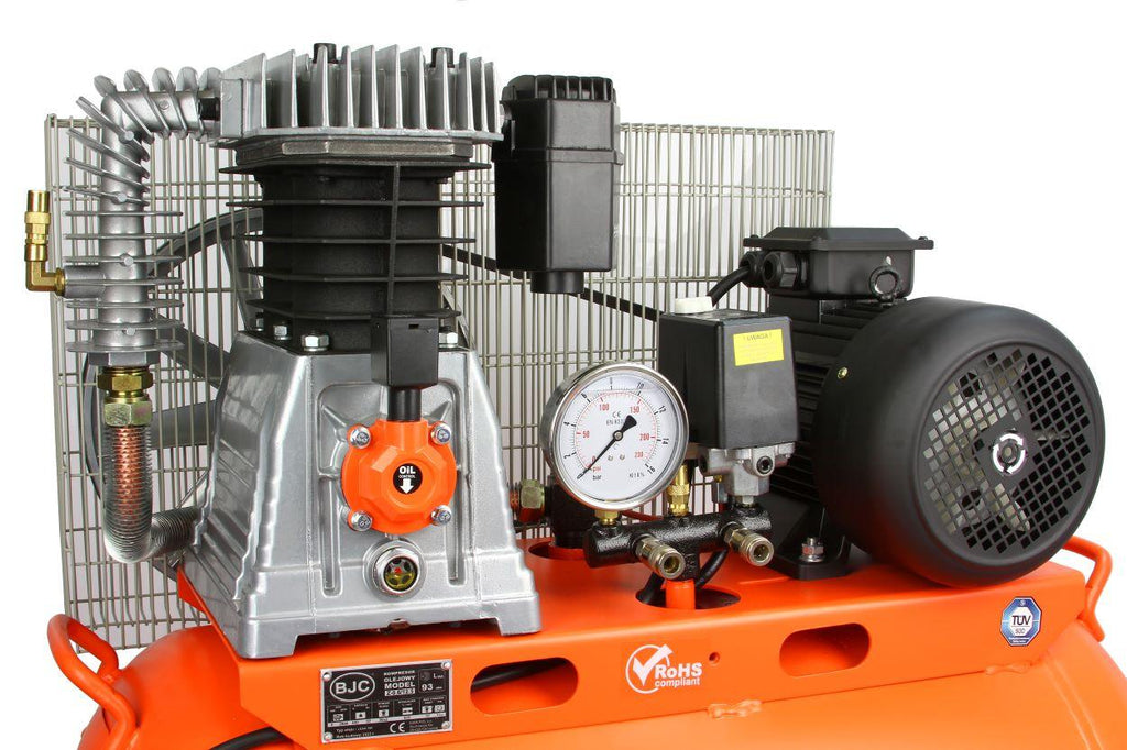 Compresor aer 200L, 10bar, 600L/min, 380V - Bjc tools