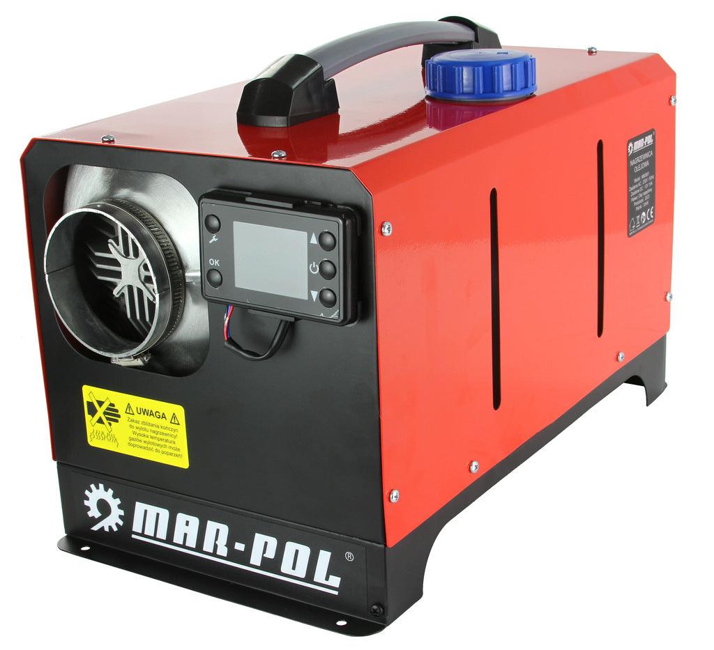 Aeroterma pe motorina 12000 W cu telecomanda Profesionala 12/220V - Bjc tools