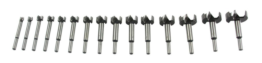 Set burghiu freze gaurit lemn 15 piese 10-50mm - Bjc tools