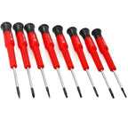 Set Surubelnite magnetizate 36 piese Chrome Vanadium , Set surubelnite drepte stea de precizie si biti - Bjc tools
