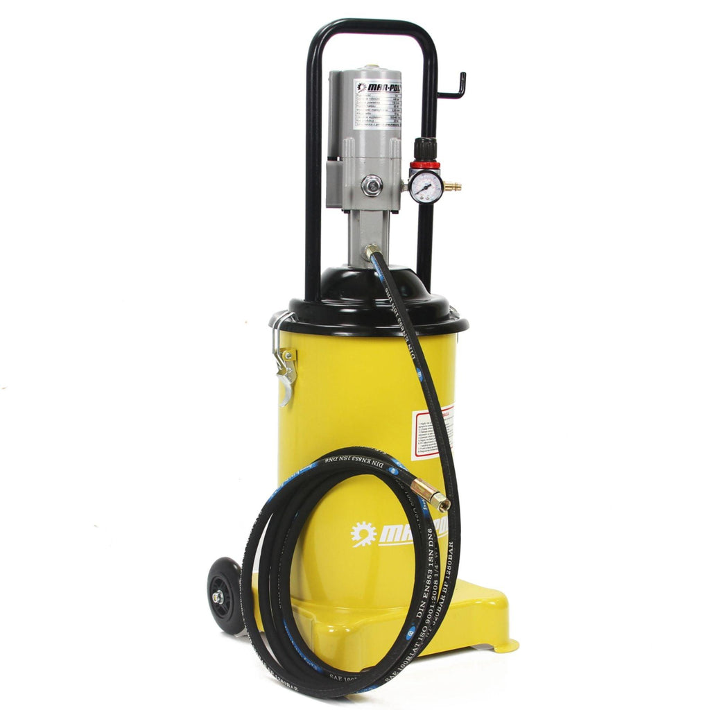 Pompa de gresat pneumatica 12 litri. Gresor pneumatic - Bjc tools
