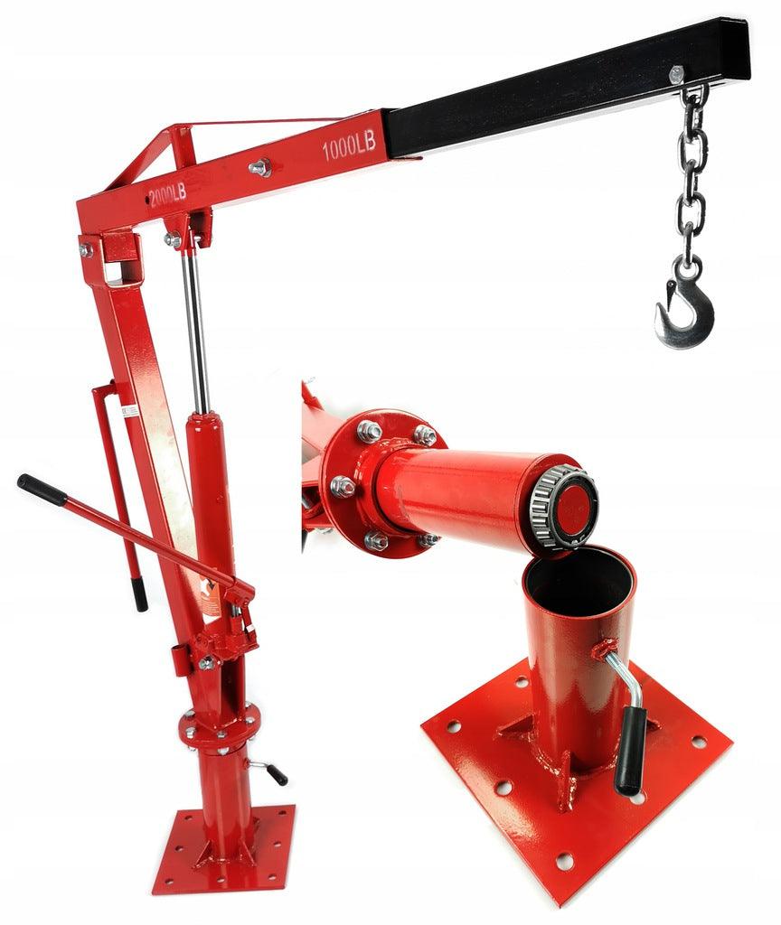 Macara profesionala tip girafa pivotanta 1 tona - Bjc tools Imagine principală a produsului