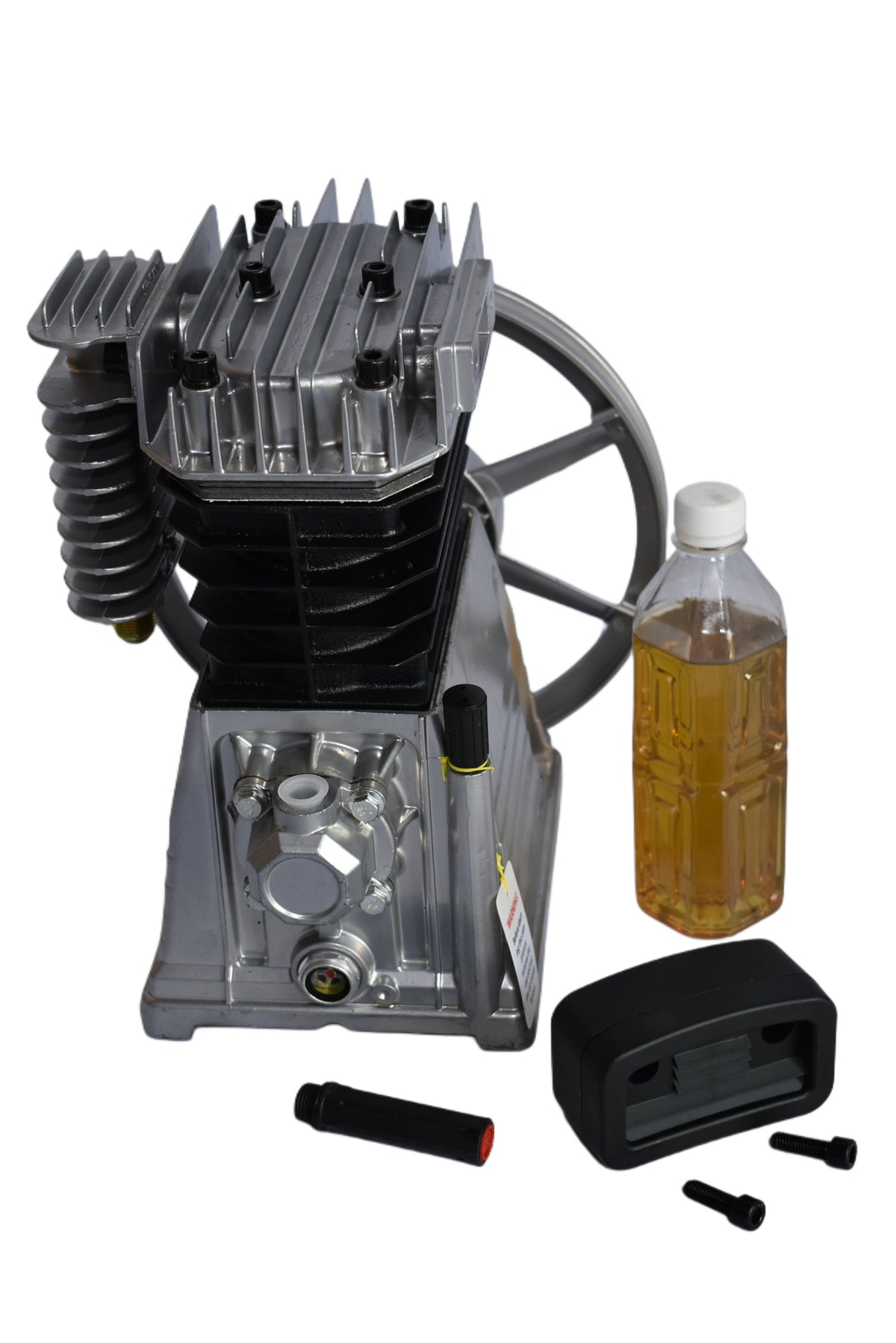 Cap pompe pt compresor aer comprimat 2.2 kw 8 bari 400L/min, Cap Compresor Aer 2 Pistoane Z-2065