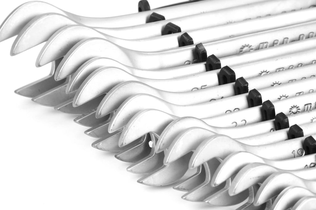 Set chei combinate fixe/inelare 6-32mm 25 piese Chrome Vanadium + organizator - Bjc tools