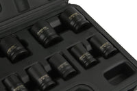 Trusa chei tubulare impact 1/2" scurte 10-24mm 13 piese - Bjc tools