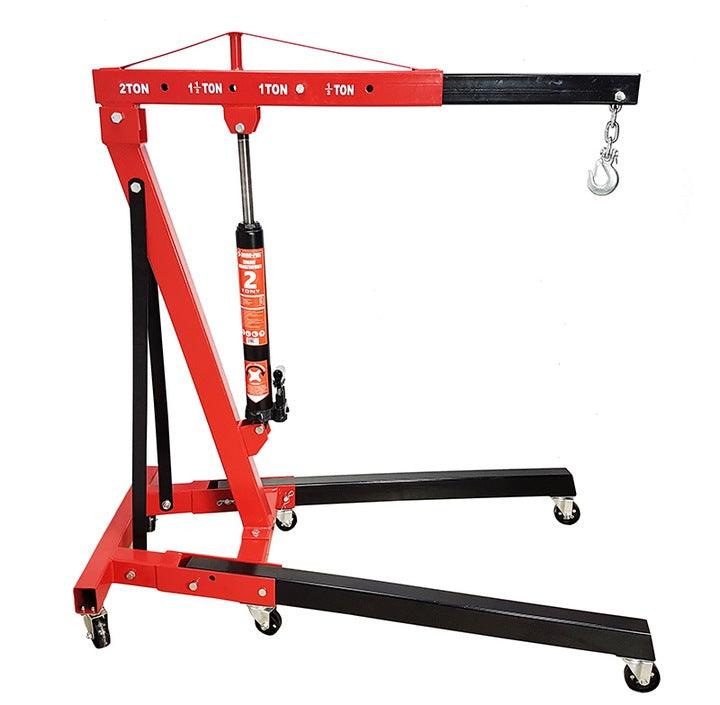Macara hidraulica 2 tone tip Girafă de scos motoare - Bjc tools Imagine principală a produsului