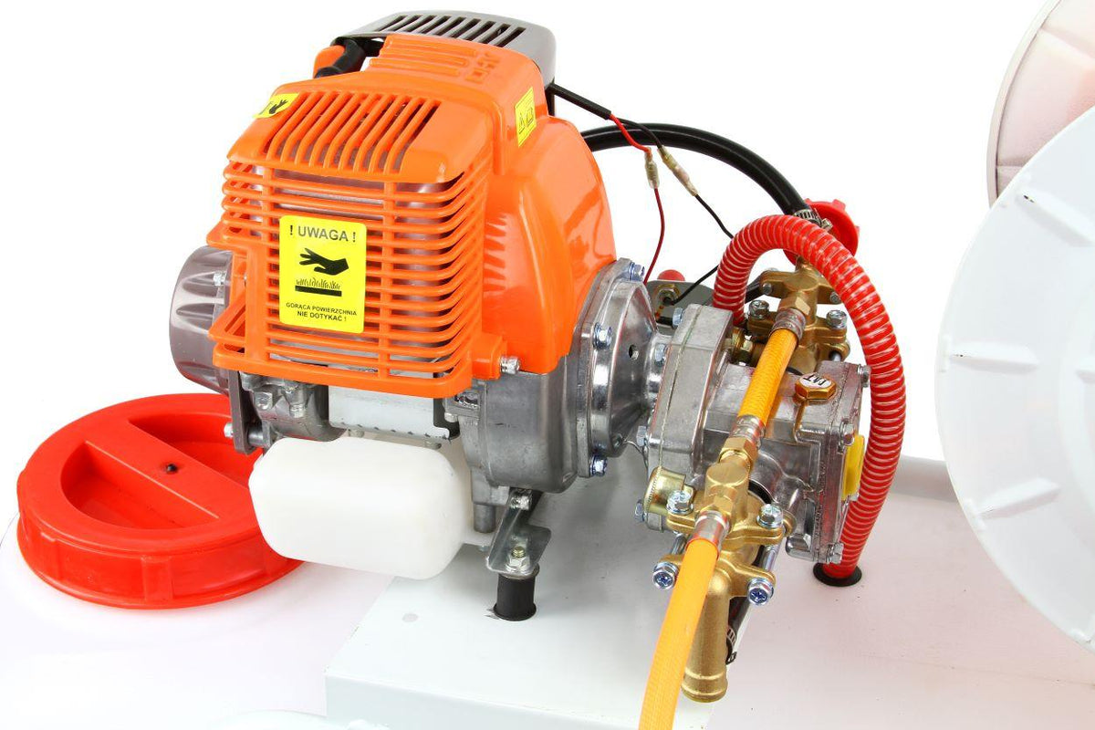 Atomizor pe benzina 50 litri cu carucior si furtun lung pe rola, Pulverizator substanțe, motostropitoare - Bjc tools