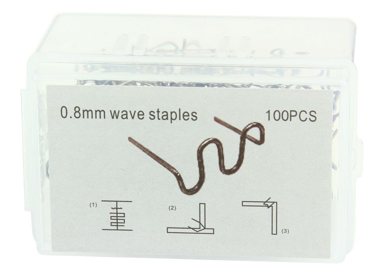 Pistol cu capse pentru lipit elemente plastic,Pistol pentru sudat plastic cu 400 capse,120W - Bjc tools