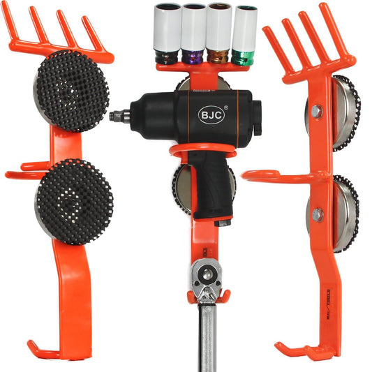 Suport pistol de impact si chei tubulare 3 in 1 cu 2 magneti - Bjc tools