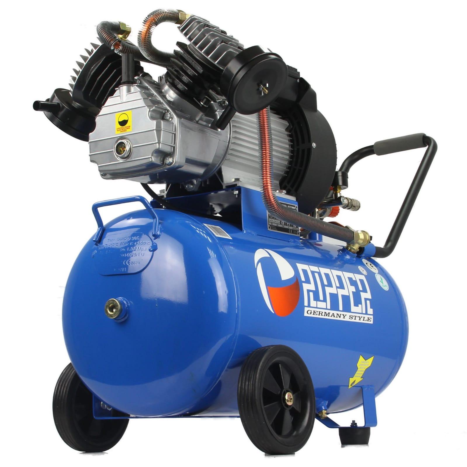 Compresor aer comprimat 50 litri 2 pistoane 390L/min 8 bari - Bjc tools Imagine principală a produsului