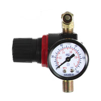 Pistol/Pompa de vopsit pneumatică 8 litri pt vopsea, lac, adezivi si altele din aluminiu - Bjc tools