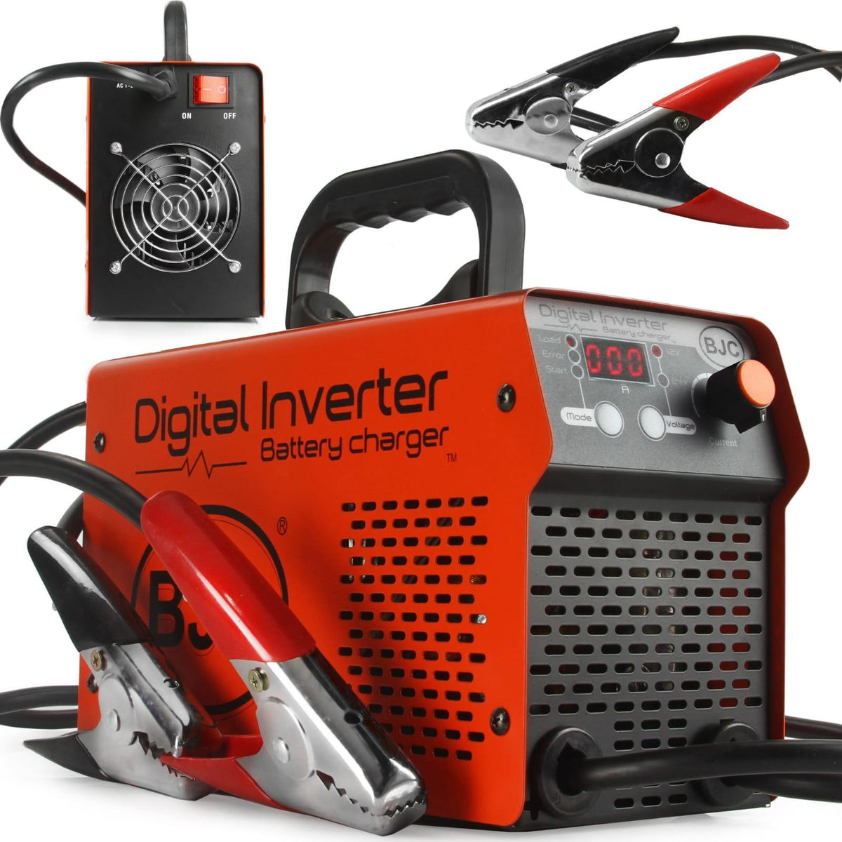Redresor si robot de pornire 12v 24v 600 Amperi PROFESIONAL - Bjc tools