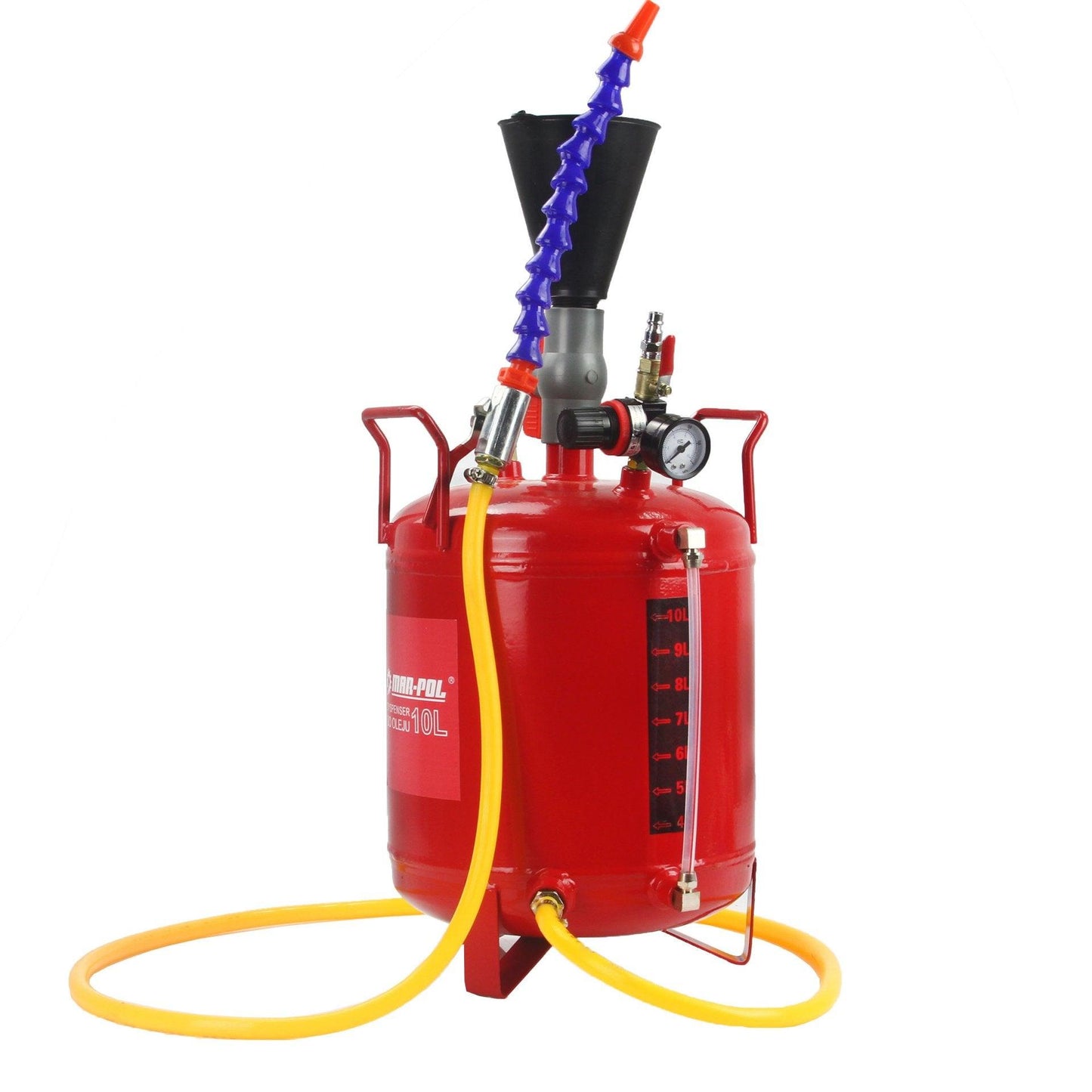 Distribuitor/Pompa de bagat ulei pneumatică 10 litri in motoare , cutii de viteze etc. - Bjc tools