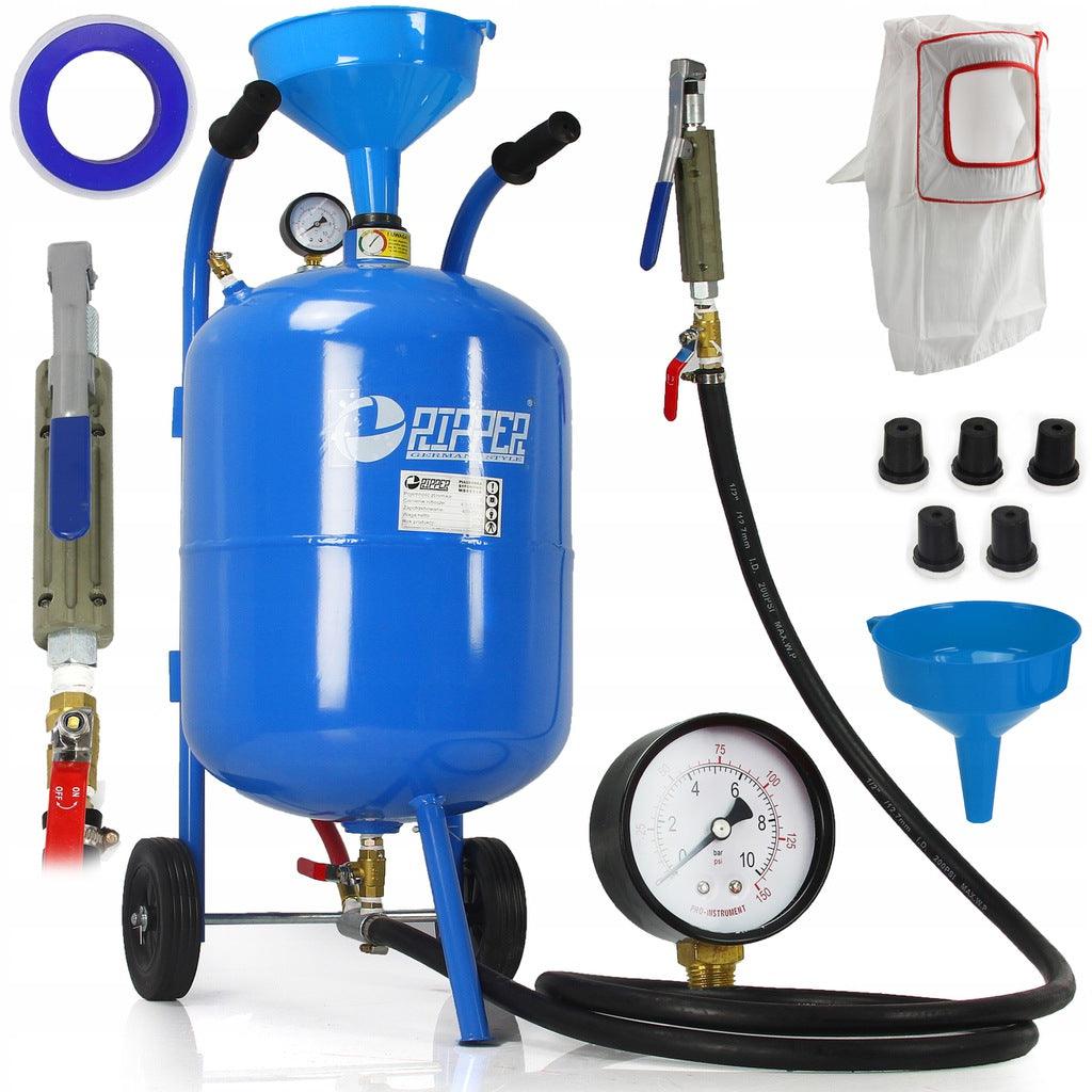Dispozitiv Aparat de sablat exterior 76 litri (20 GAL) cu nisip si duze de sablare - Bjc tools