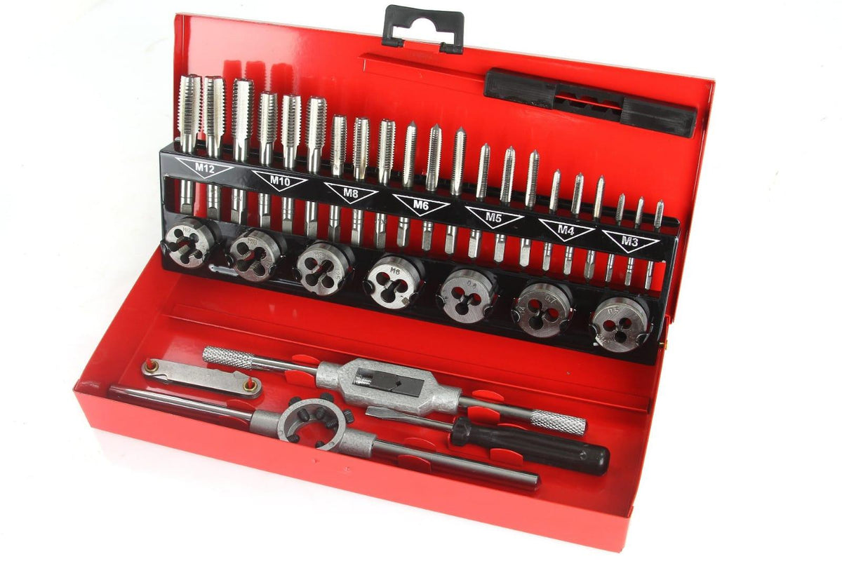 Trusa filiera cu tarozi M3 - M12 32piese - Bjc tools