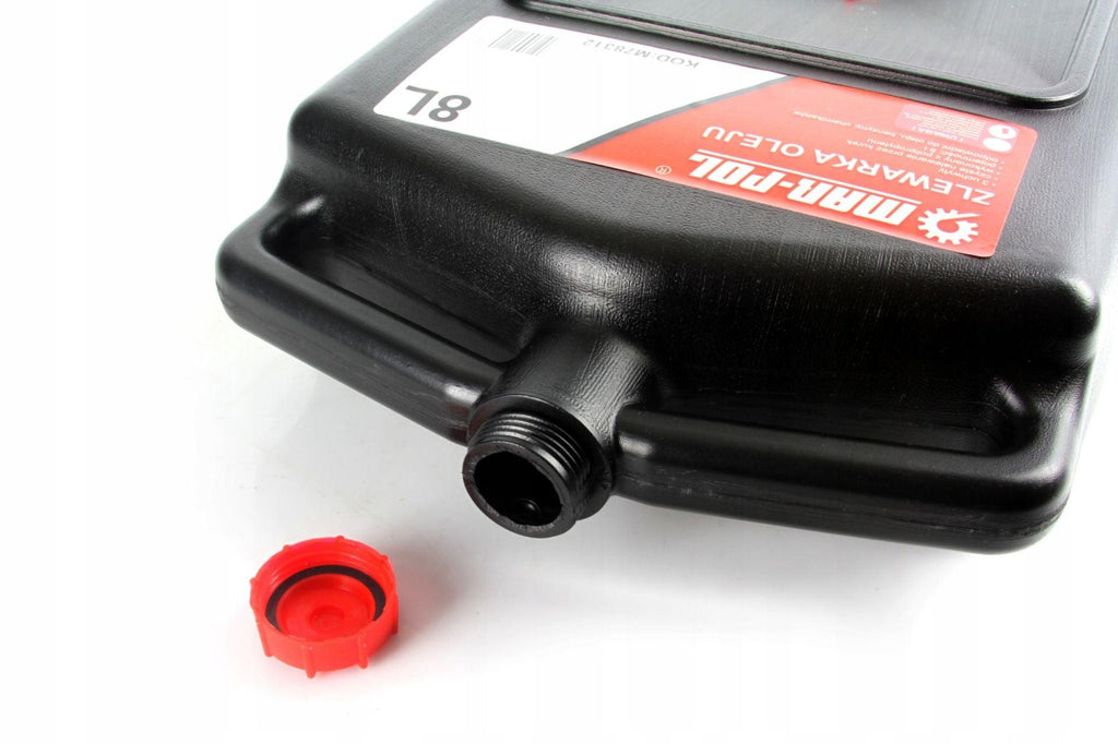 Recipient pentru colectarea uleiului uzat motorina benzina si produse chimice 8 litri, tava ulei - Bjc tools