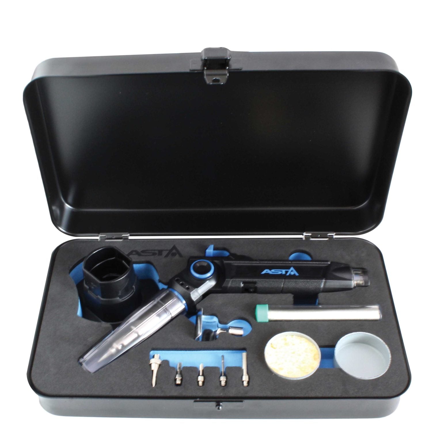 Pistol de lipit cu gaz Profesional kit 10 accesorii, Ciocan de lipit cu gaz, ledcon - Bjc tools Imagine principală a produsului
