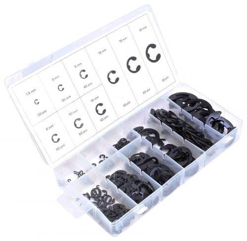 Trusa set sigurante protectie e-clip seeger segher zegher 300 piese - Bjc tools