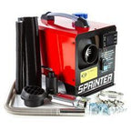 Aeroterma pe motorină 9000W cu telecomandă, evacuare termostat 230V/12V - Bjc tools