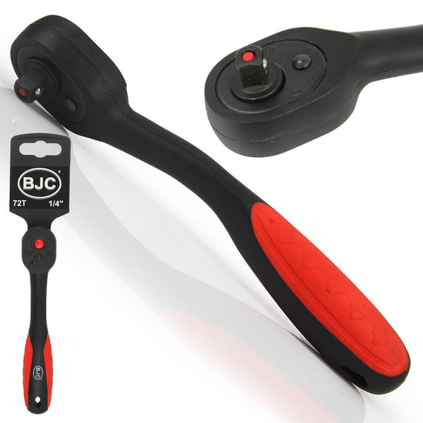 Antrenor cu Clichet Profesional BJC 1/4" 72 Dinți, Clichet 1/4 Corp Compozit - Bjc tools