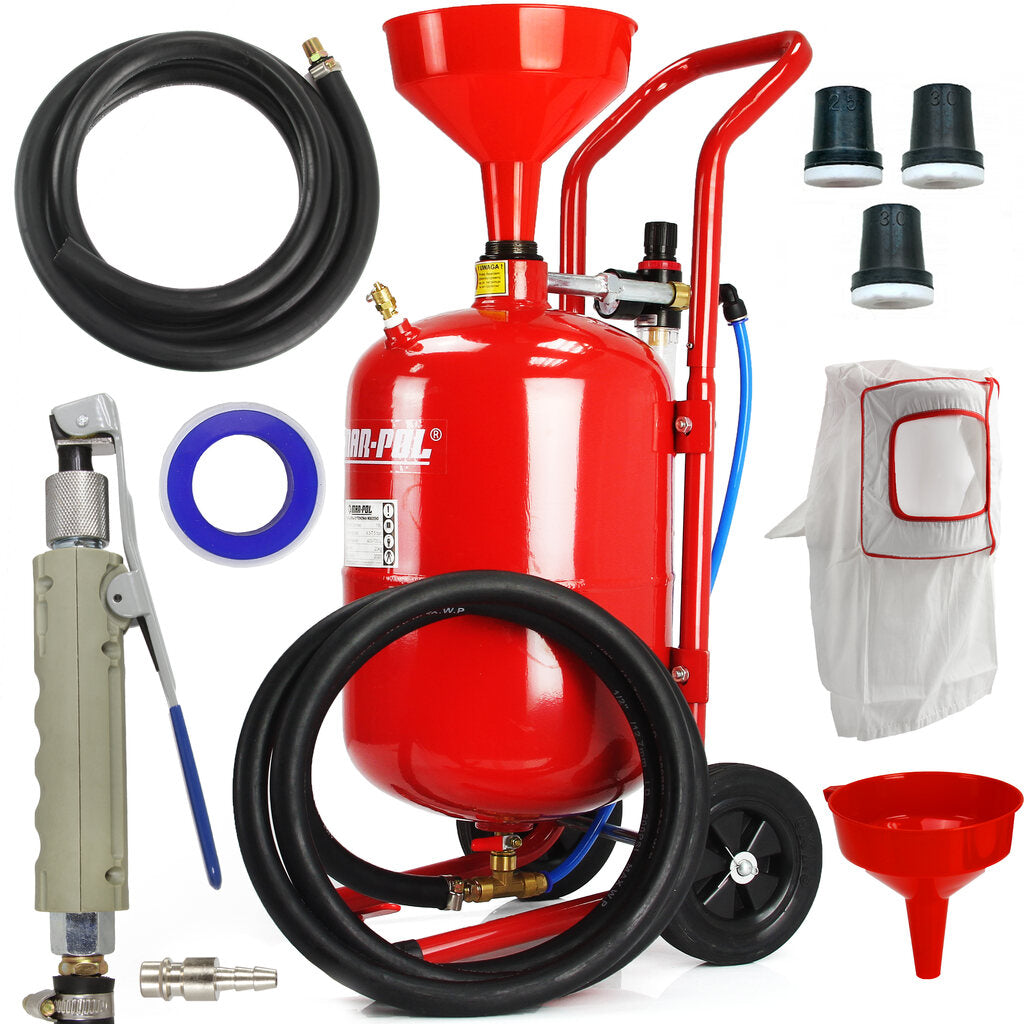 Aparat de sablat 19 litri profesional. Bjctools.ro