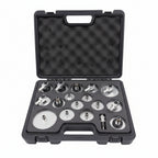 Aparat pompa electrica pentru aerisire si schimbat lichid de frana BJC Tools, 12V/220V, Set complet 17 accesorii